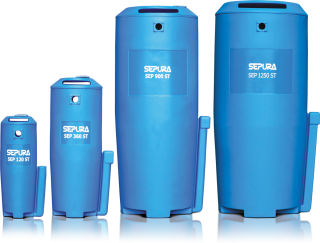 Separadores de aceite y agua separadores de gama baja, media y alta - de 60 a 7000cfm de capacidad